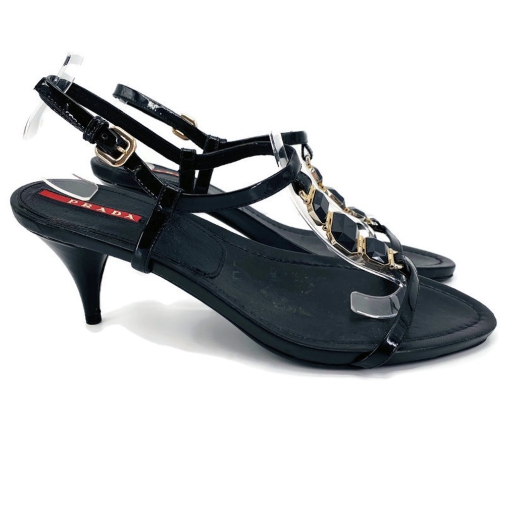 Prada Kitten Heels Black Size 39.5
